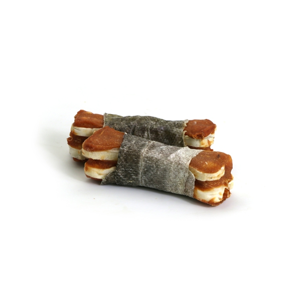 LSRH-07  4 chew bones wiht salmon