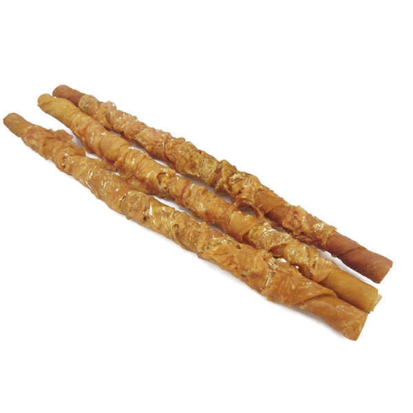 LSC-48 Porkhide Stick Twined by Chicken(34cm)