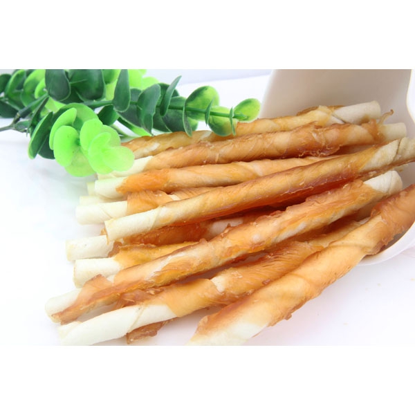 LSC-44 Rawhide Stick Twined by Chicken