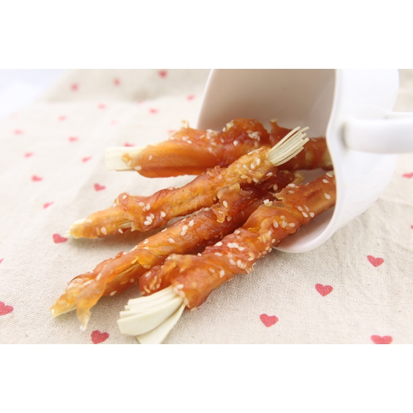 LSC-36 Cod Slice Twined by Chicken with Sesame